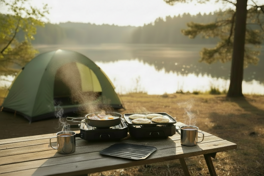 DeadTree Adjustable 2-Burner Portable Stove