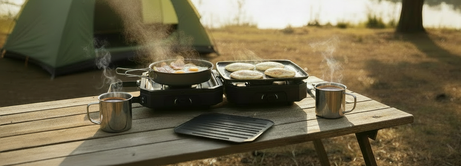 DeadTree Adjustable 2-Burner Portable Stove