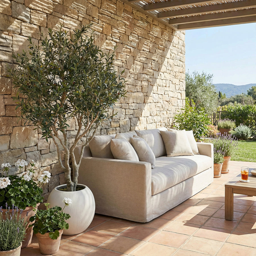 Artificial Faux Olive Tree with Pot (250CM)