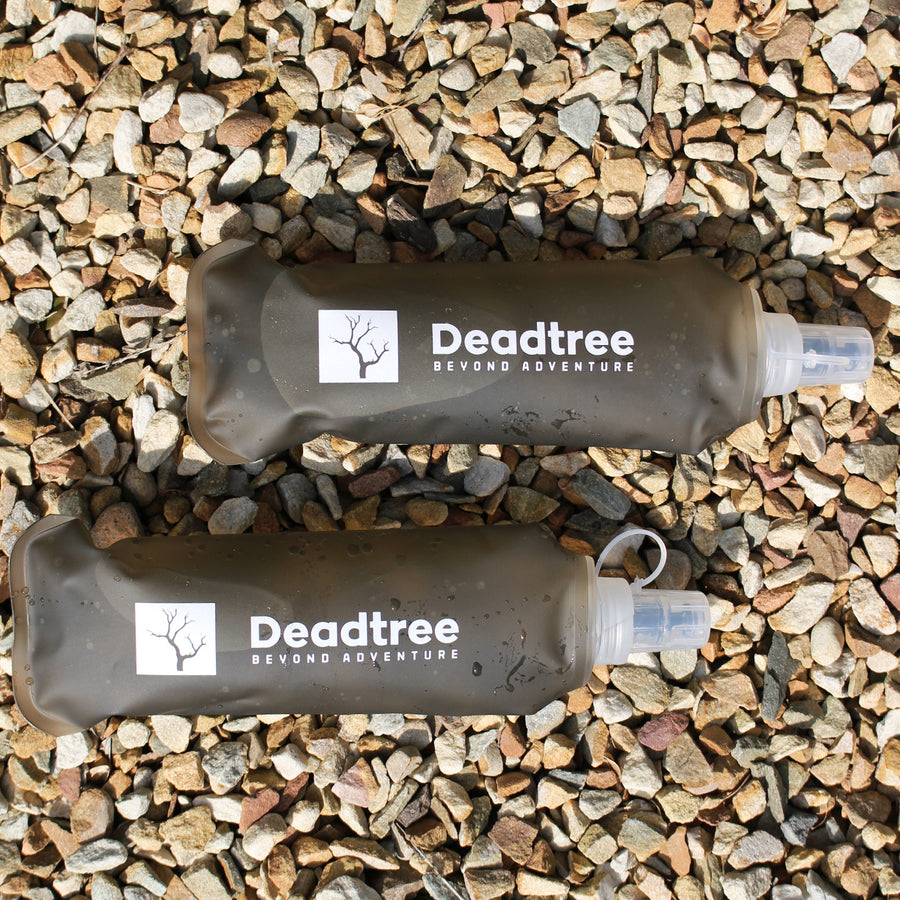 Deadtree Foldable Soft Flask Bottle 500ml (2 Pack)
