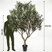 Artificial Faux Large UV Resistant Olive Tree (250cm)