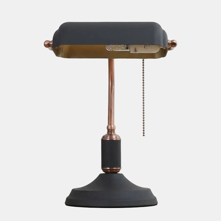 Office Desk Bankers Lamp Black
