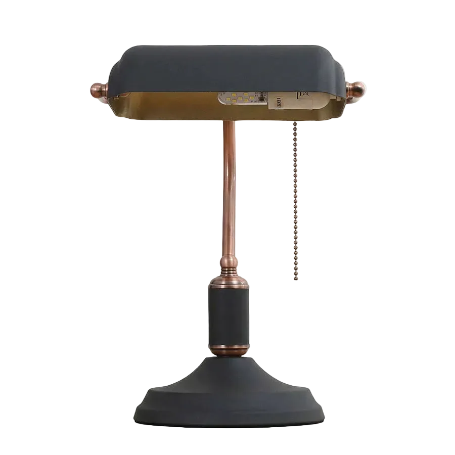 Office Desk Bankers Lamp Black