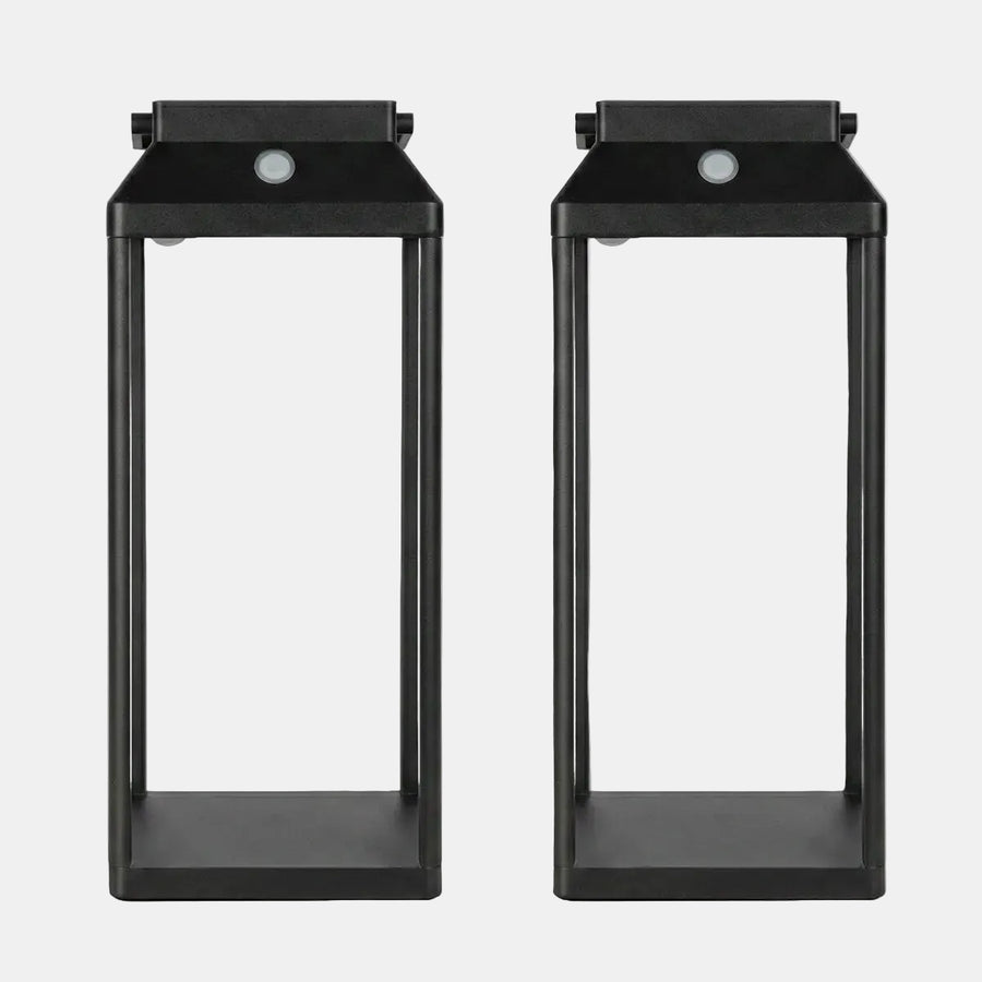 Lunashine 2 Pack Solar Light (Medium) Black