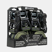 Deadtree SmoothMax Tie Down Rachet Set 4.2m (4 Piece)