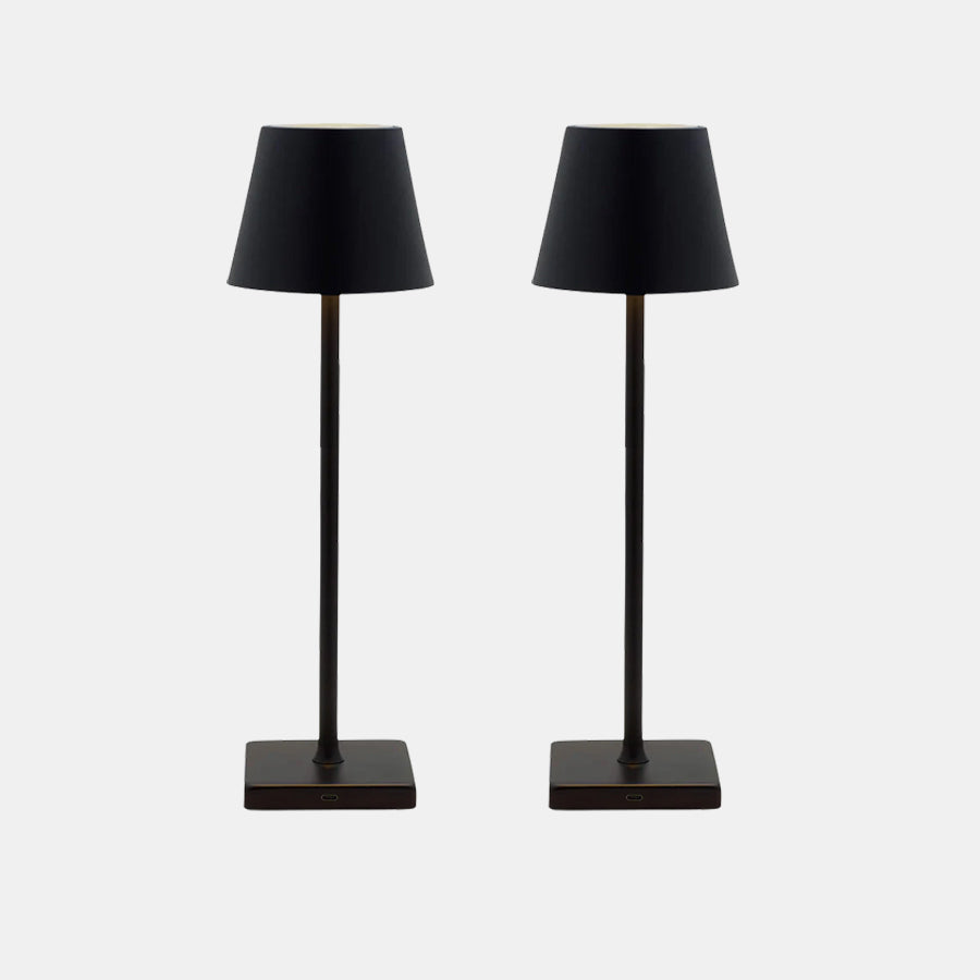 Luminee Rechargeable LED Table Lamp (2 Pack)