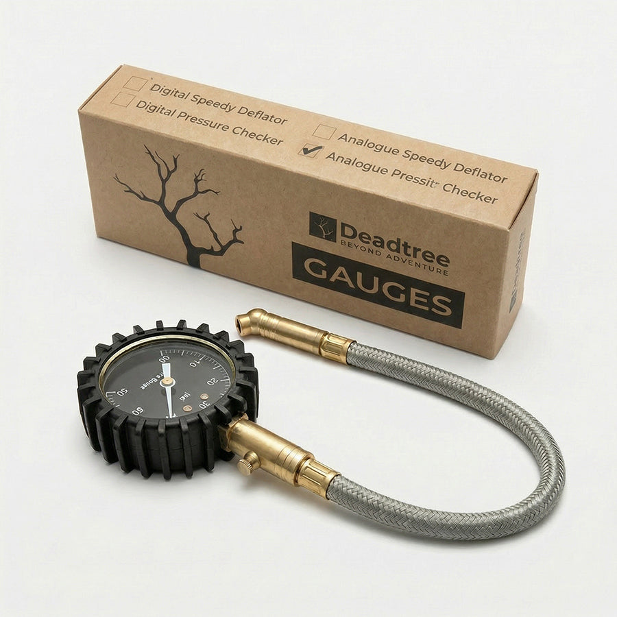 Deadtree Analogue Tyre Pressure Gauge