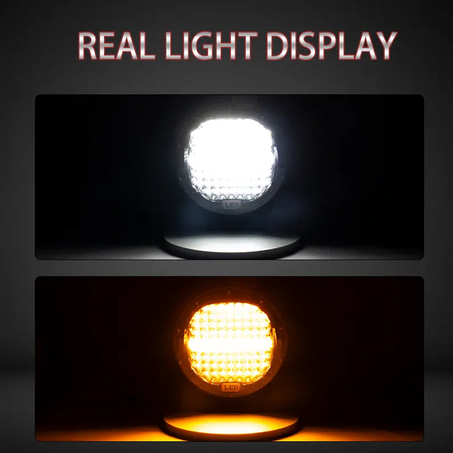RUGG 4X4 9INCH LED SPOTLIGHT (903H)