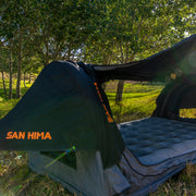 SAN HIMA INFLATABLE 2 MAN TENT AND MATTRESS