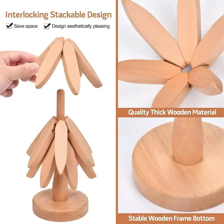 Tree Coaster Set 3 Piece