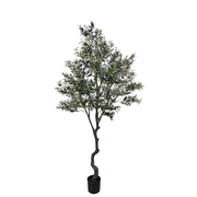 Artificial Faux Large UV Resistant Olive Tree (240cm)