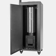 Ember Wood Fire Pellet Heater with Fan