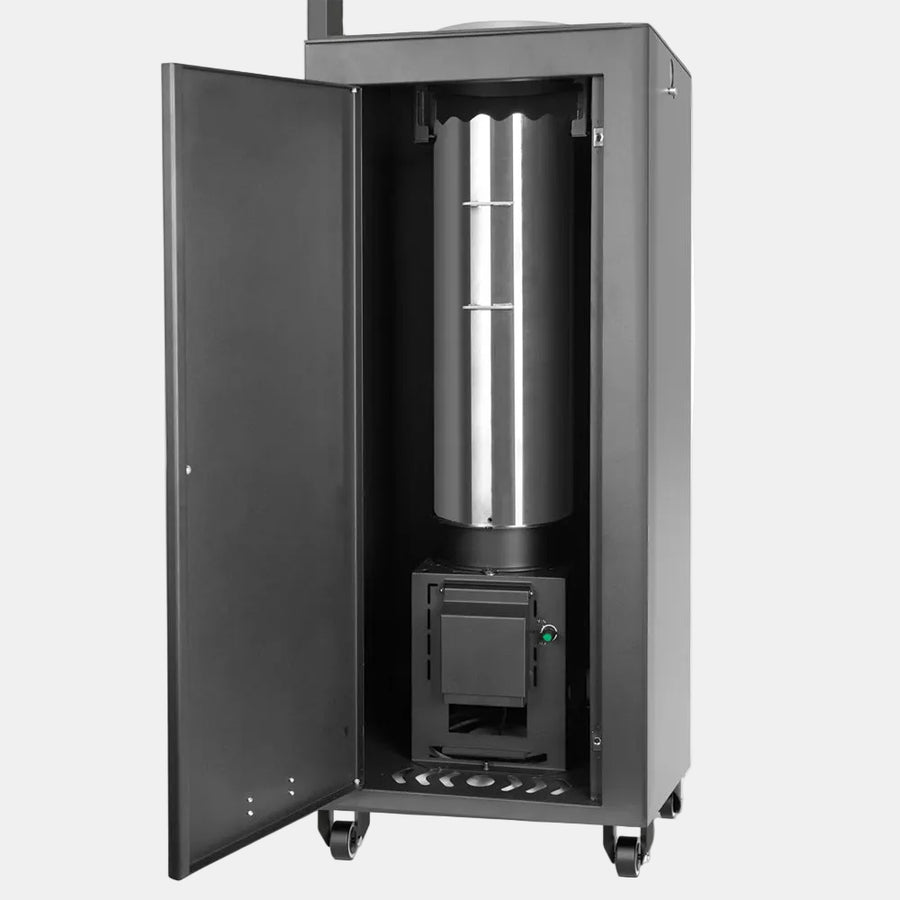 Ember Wood Fire Pellet Heater with Fan