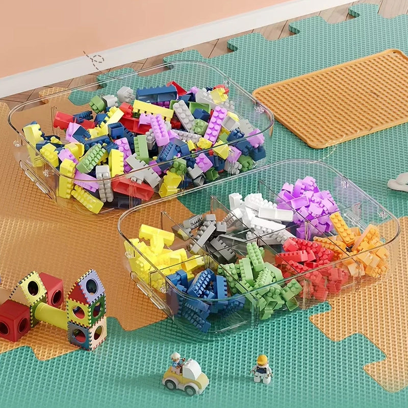 MULTI STACKABLE 3 LAYER BUILDING BLOCKS ORGANIZER