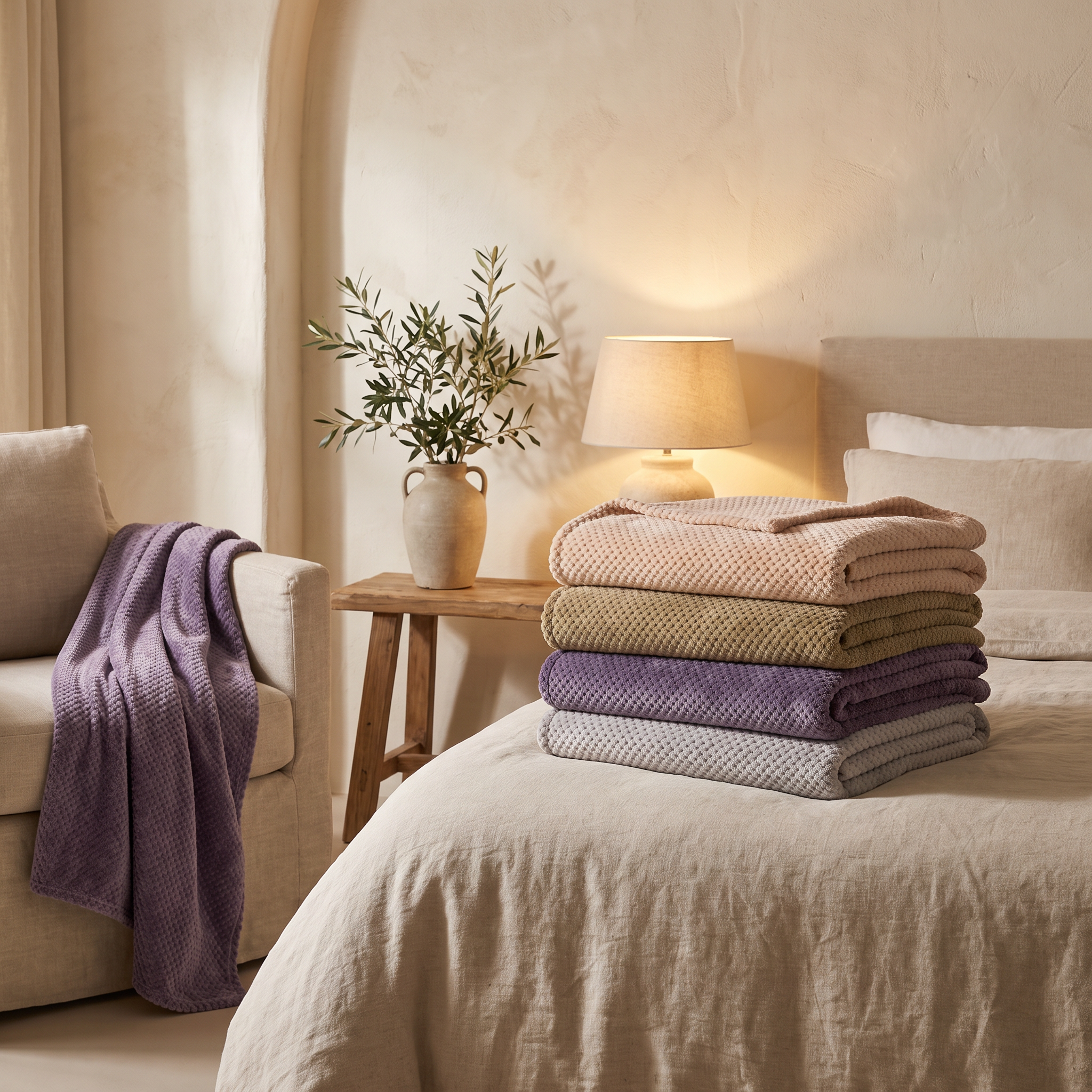 FAUX SUPER SOFT FLEECE BLANKET (150 X 200CM)