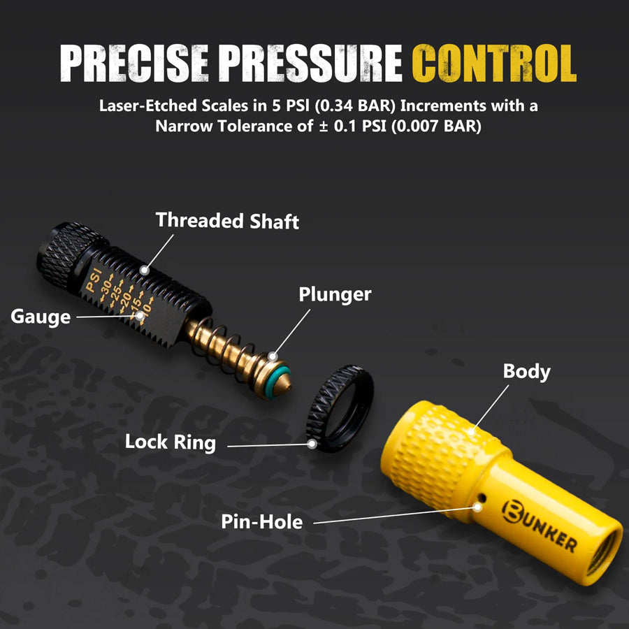 Bunker Adjustable Deflator Kit