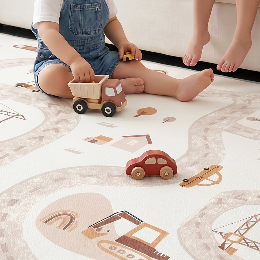Road Rascals Dual-Sided Play Mat