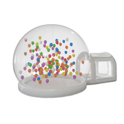 4-metre Bouncy Balloon Bubble House With Blower and Balloons