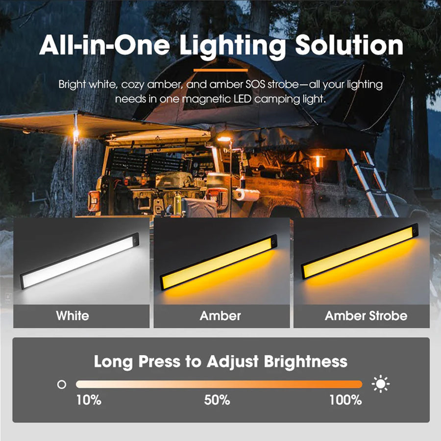 San Hima Dual Colour Magnetic LED Lights (2 Piece)