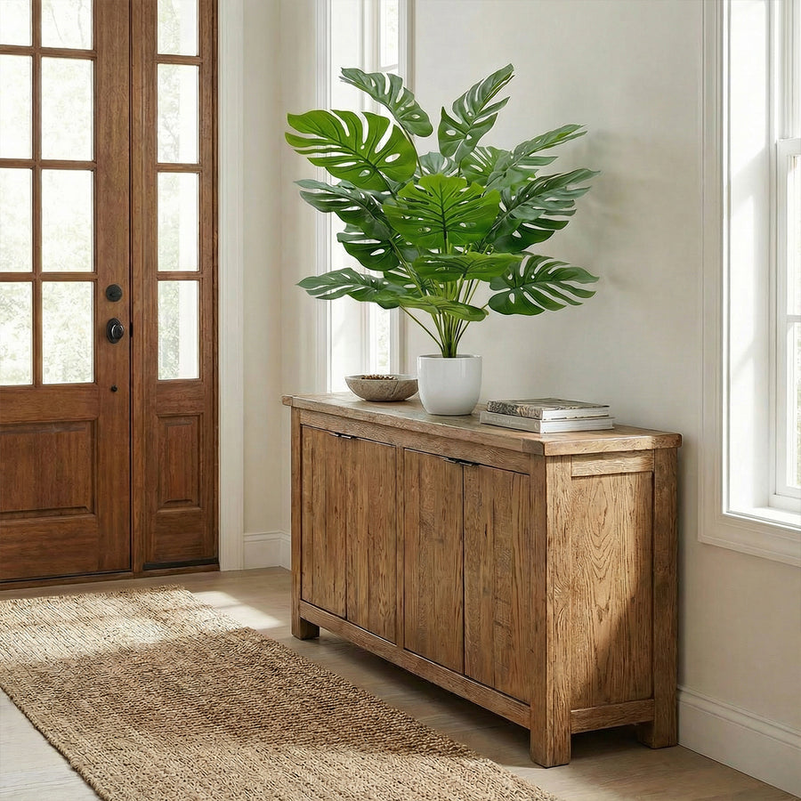 Artificial Faux Delicious Monster Plant (78CM)