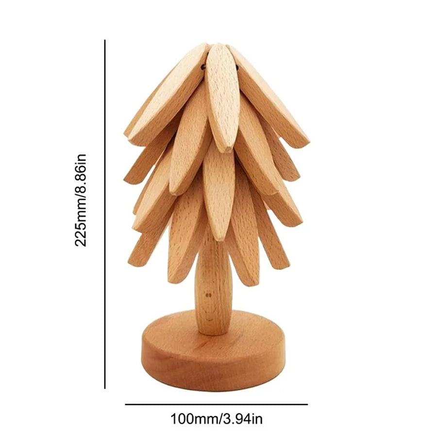 Tree Coaster Set 3 Piece