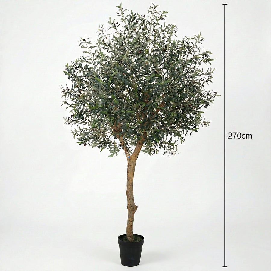 Artificial Faux Large Olive Tree (270cm)