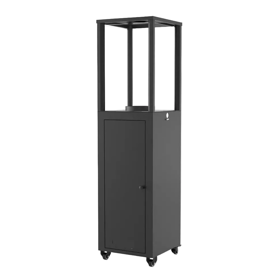 Ember Wood Fire Pellet Heater with Fan
