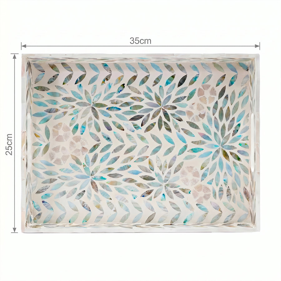 Tital Shell Rectangular Tray