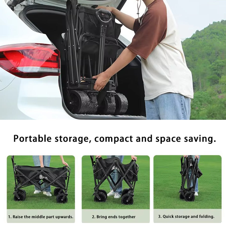OUTDOOR BEACH AND CAMPING TROLLEY