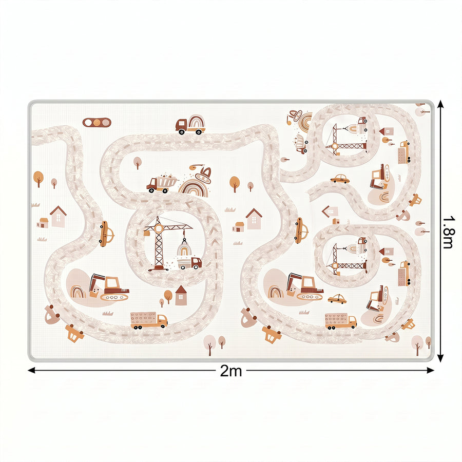 Road Rascals Dual-Sided Play Mat