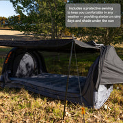 SAN HIMA INFLATABLE 2 MAN TENT AND MATTRESS