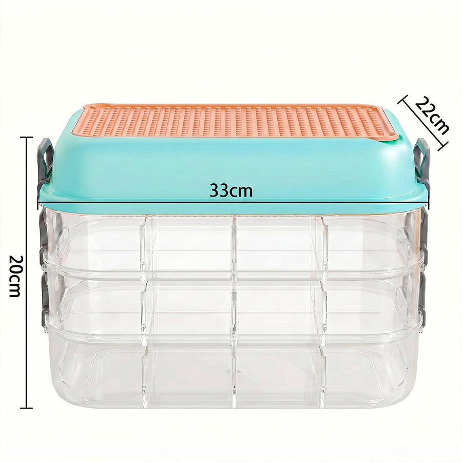 Multi Stackable 3 Layer Block Organizer
