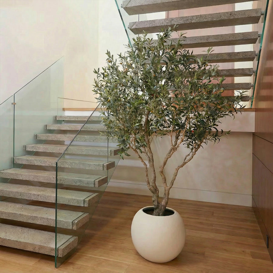 Artificial Faux Olive Tree with Pot (250CM)