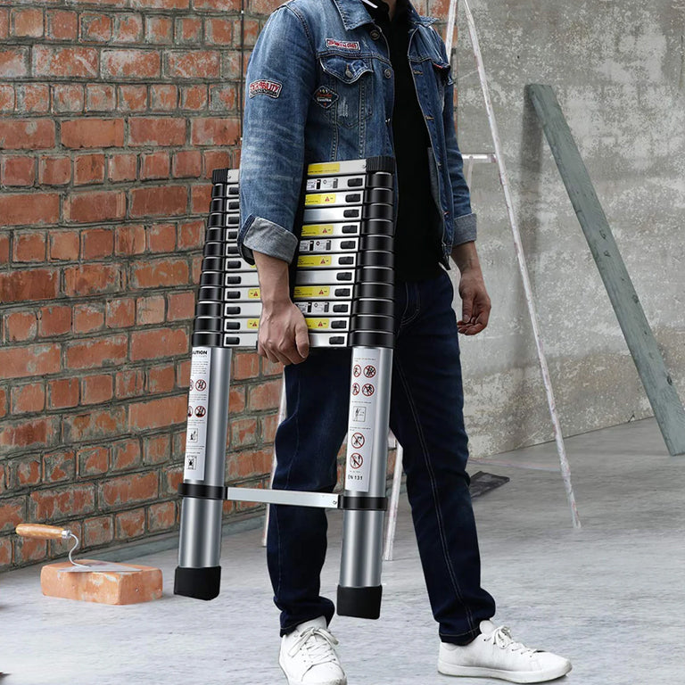 CLIMBMASTER TELESCOPIC LADDER (3.8M)