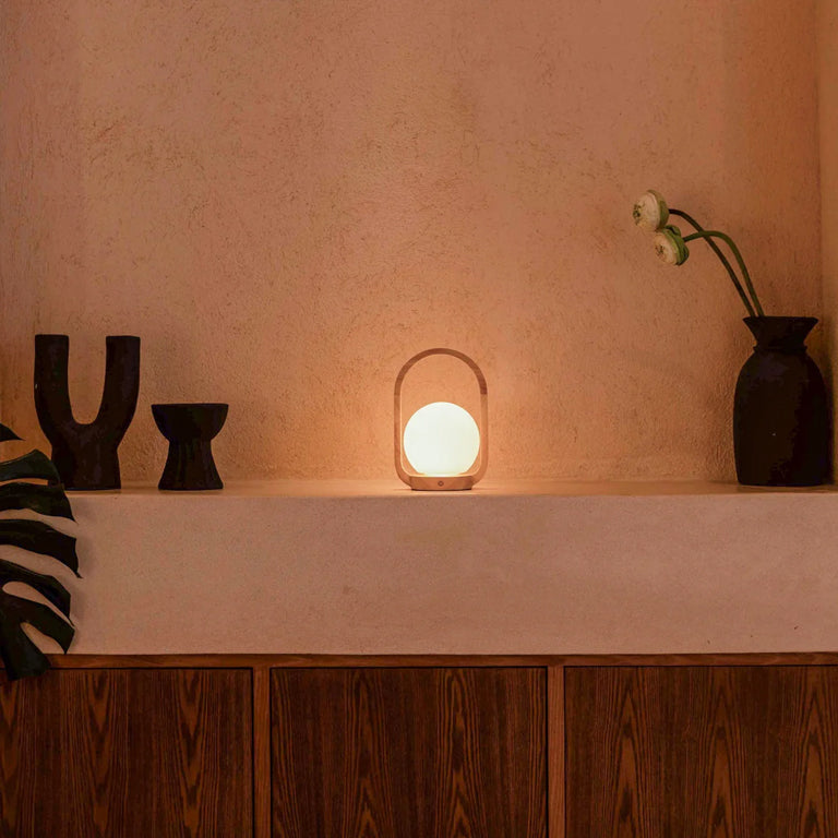 GLOWSPHERE LANTERN (WOOD)