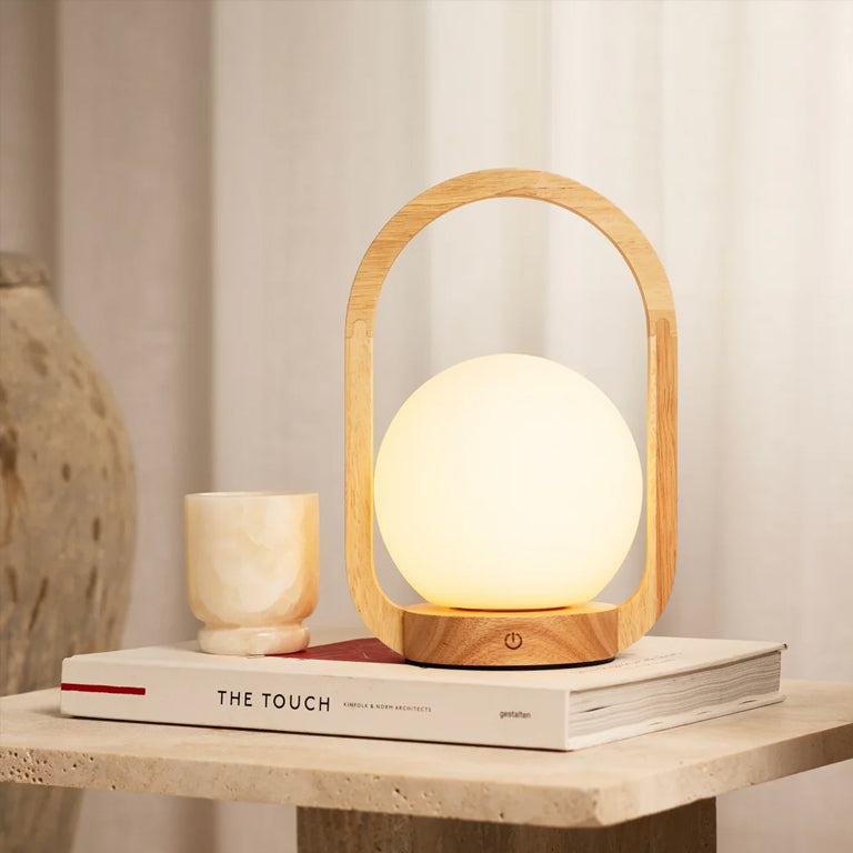 GLOWSPHERE LANTERN (WOOD)