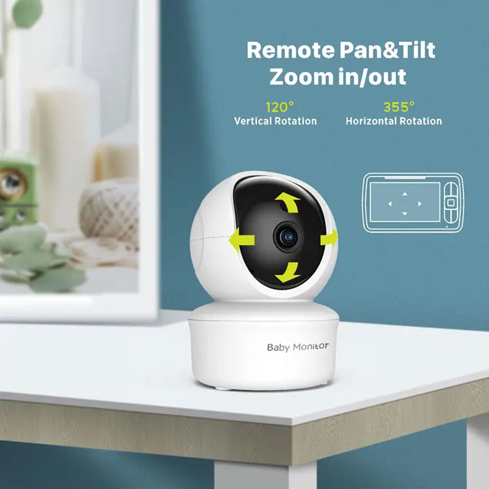 Beano Baby Monitor Camera With 5 Inch Screen