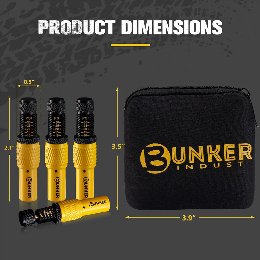 BUNKER ADJUSTABLE TYRE DEFLATOR KIT