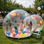 6.2m Double Inflatable Bubble House With Blower and Balloons