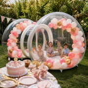 6.2m Double Inflatable Bubble House With Blower and Balloons