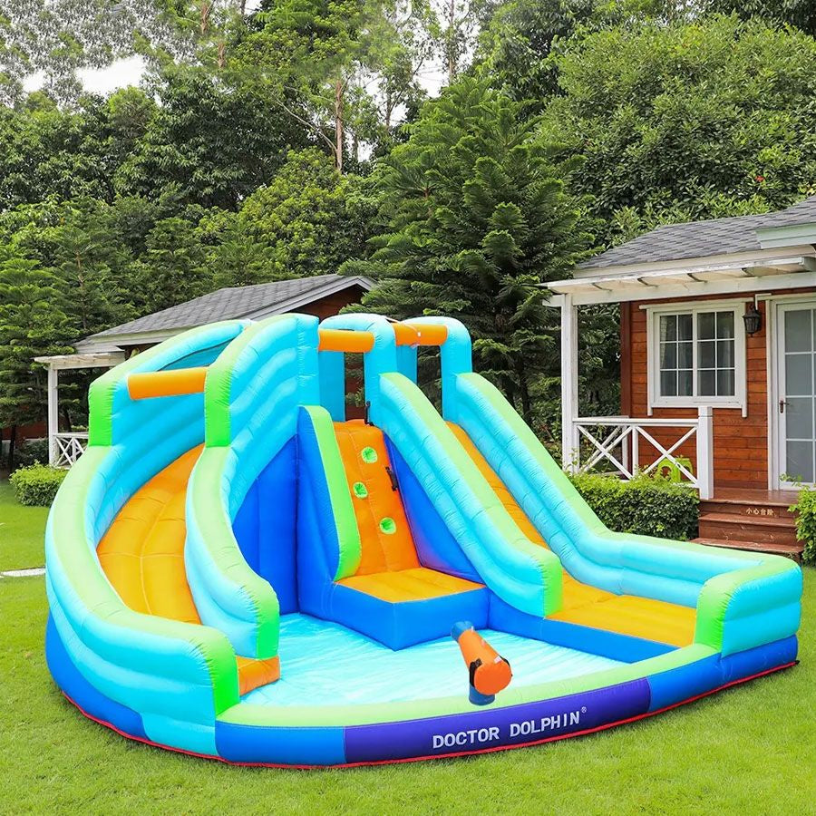 DUO WATER SLIDE CASTLE (DD-73002)