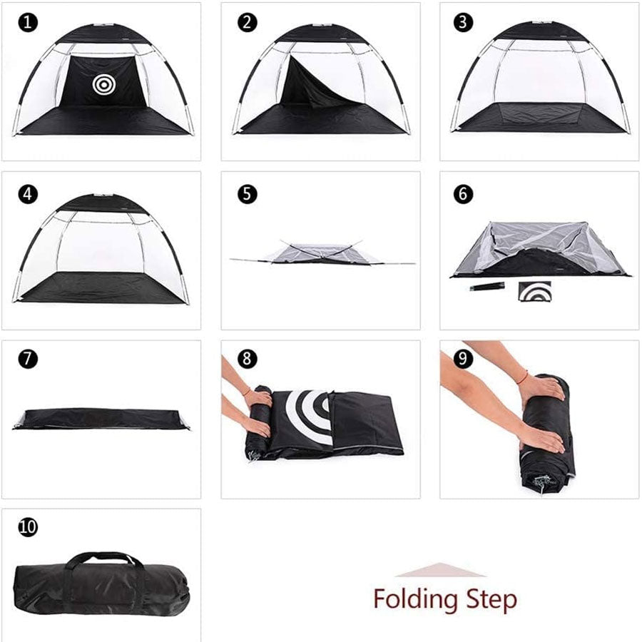 GOLF TRAINING NET ROUND