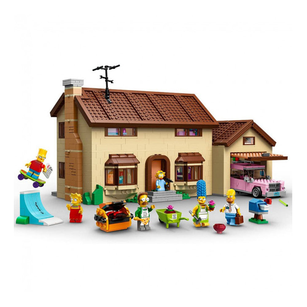 WARM FAMILY SIMPSONS HOUSE BUILDING BLOCKS