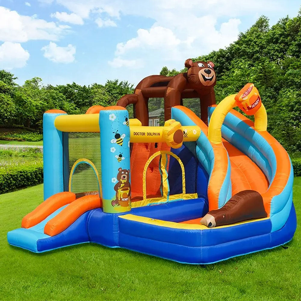 THE HONEY BEAR CASTLE AND SLIDE (72069B