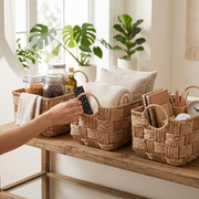 Mila Woven Wicker Basket