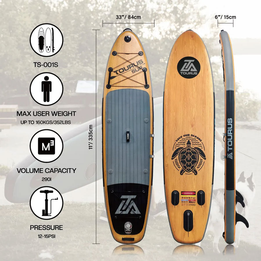 INFLATABLE SUP STAND UP PADDLE BOARD KIT (TS-001S)