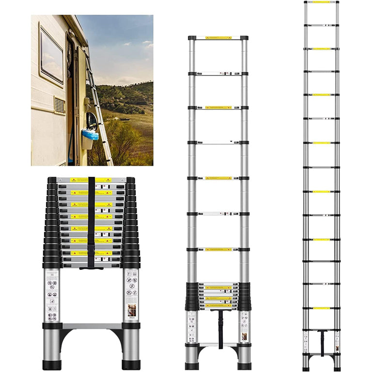 CLIMBMASTER TELESCOPIC LADDER (3.8M)