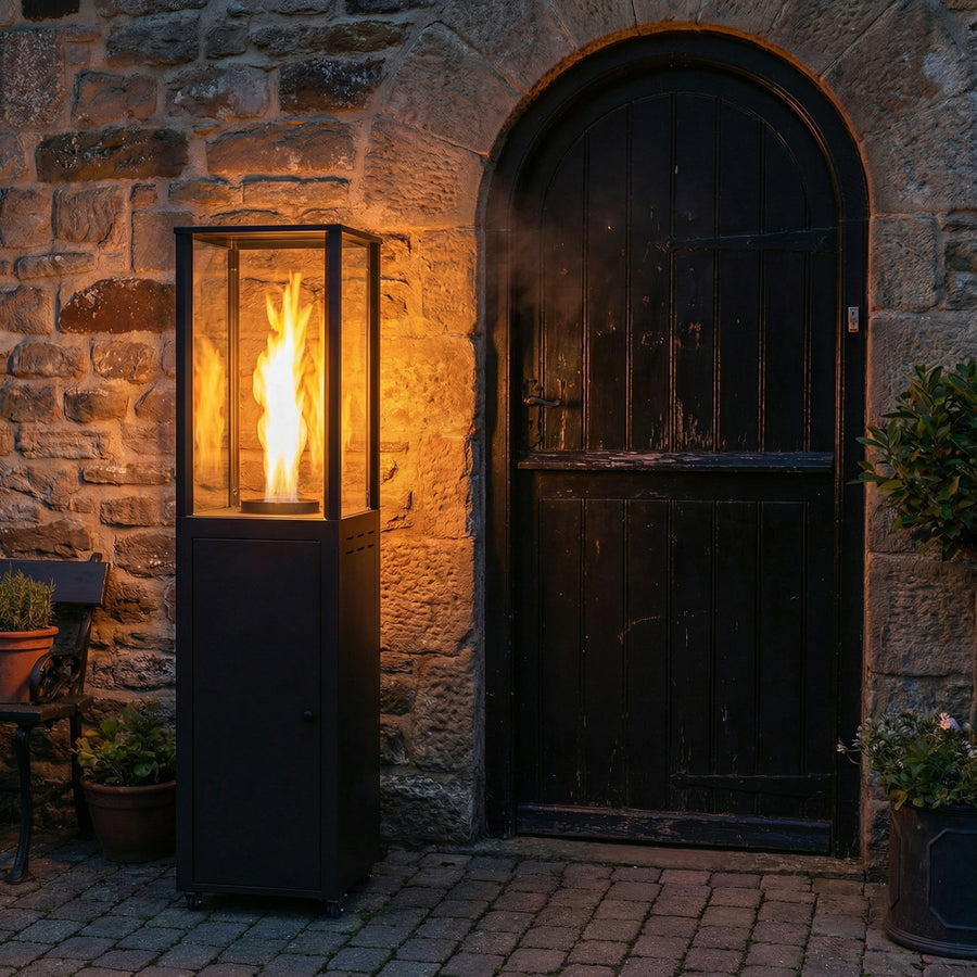 Ember Wood Fire Pellet Heater with Fan