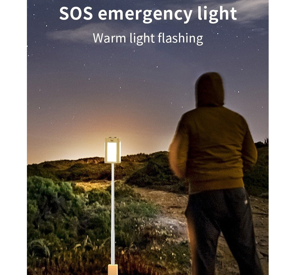 TELESCOPIC FOUR LEAF MULTI LIGHT AND POWER BANK