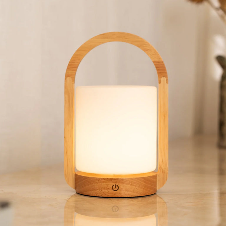 WOODEN MINIGLOW LANTERN